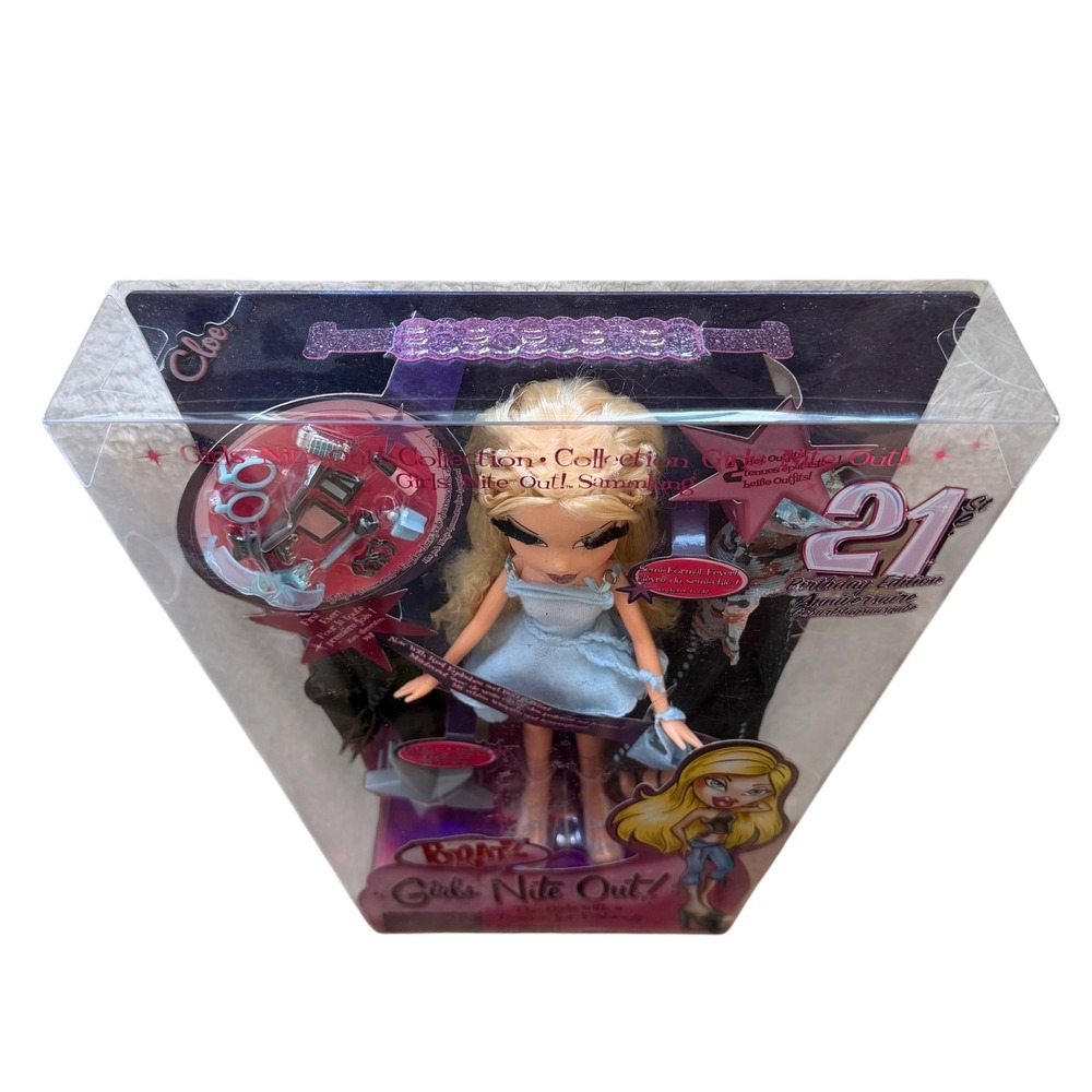 Bratz Girls Nite Out Cloe 21st Birthday Edition Doll New 584711 - Picture 5 of 7